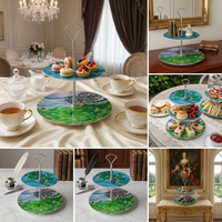Garden Cake Stand — 2 Tier
