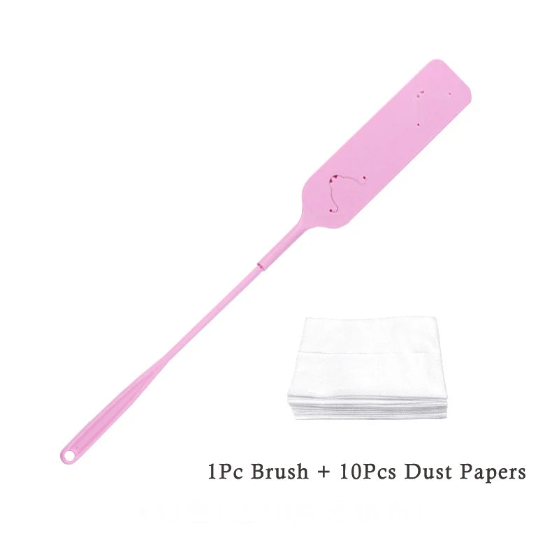 Gap Dust Cleaning Brush with 10 Non-Woven Covers — Long Handle