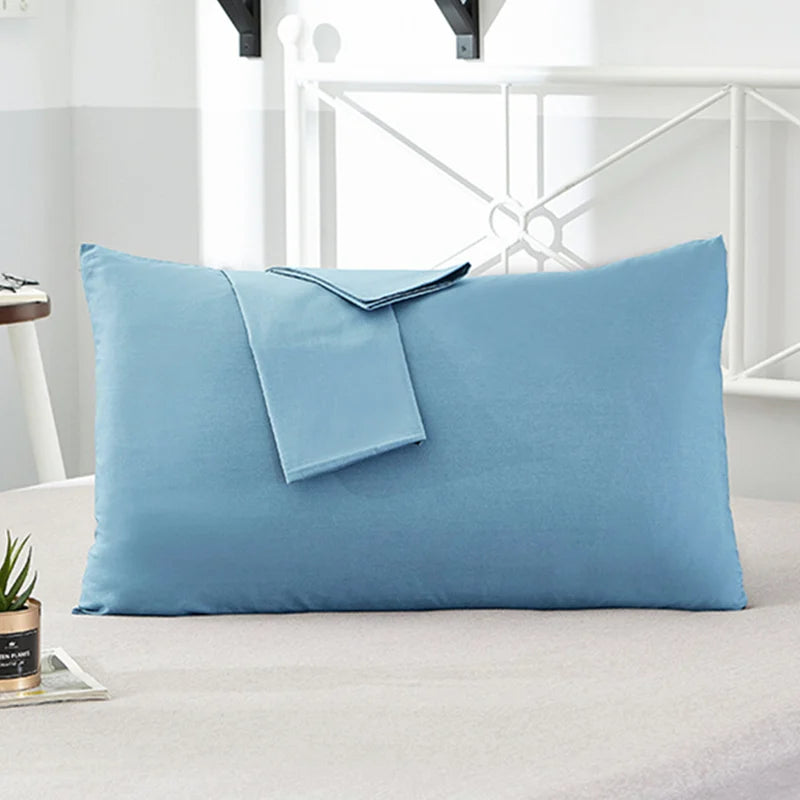 Pure Cotton Pillowcase | Solid Colour Pillow Cover