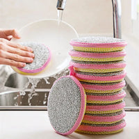 Double-Sided Dishwashing Sponges — Eco-Friendly, Pack of 5, 10 or 20