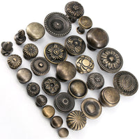 Antique Bronze Furniture Knob — Vintage Cabinet & Drawer Pull