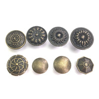 Antique Bronze Furniture Knob — Vintage Cabinet & Drawer Pull
