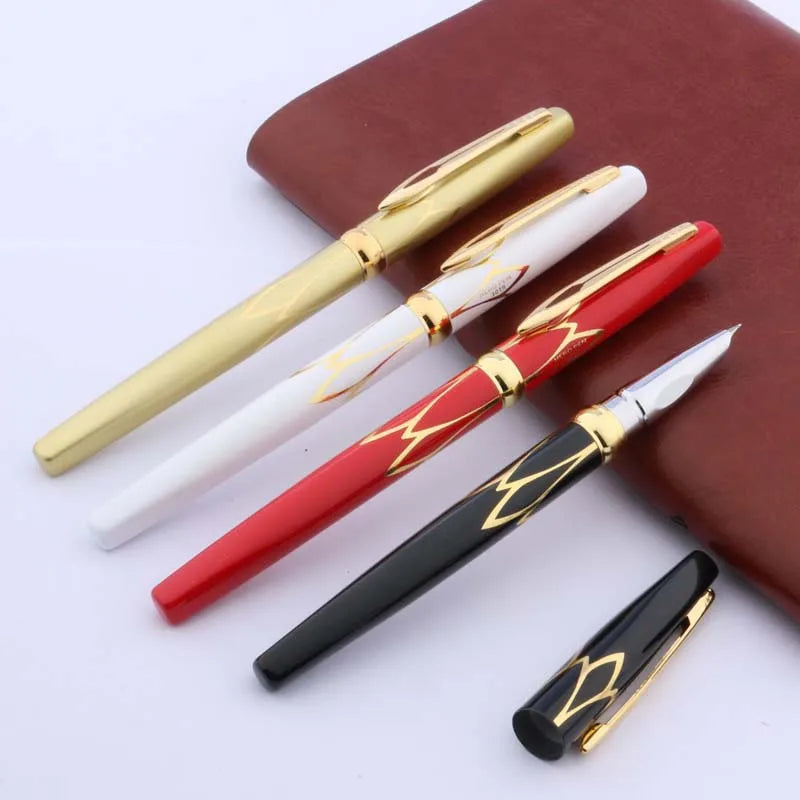 Hero Classic Fountain Pen — Fine Nib, Metal Body