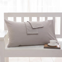 Pure Cotton Pillowcase | Solid Colour Pillow Cover