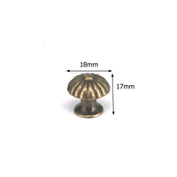 Antique Bronze Furniture Knob — Vintage Cabinet & Drawer Pull