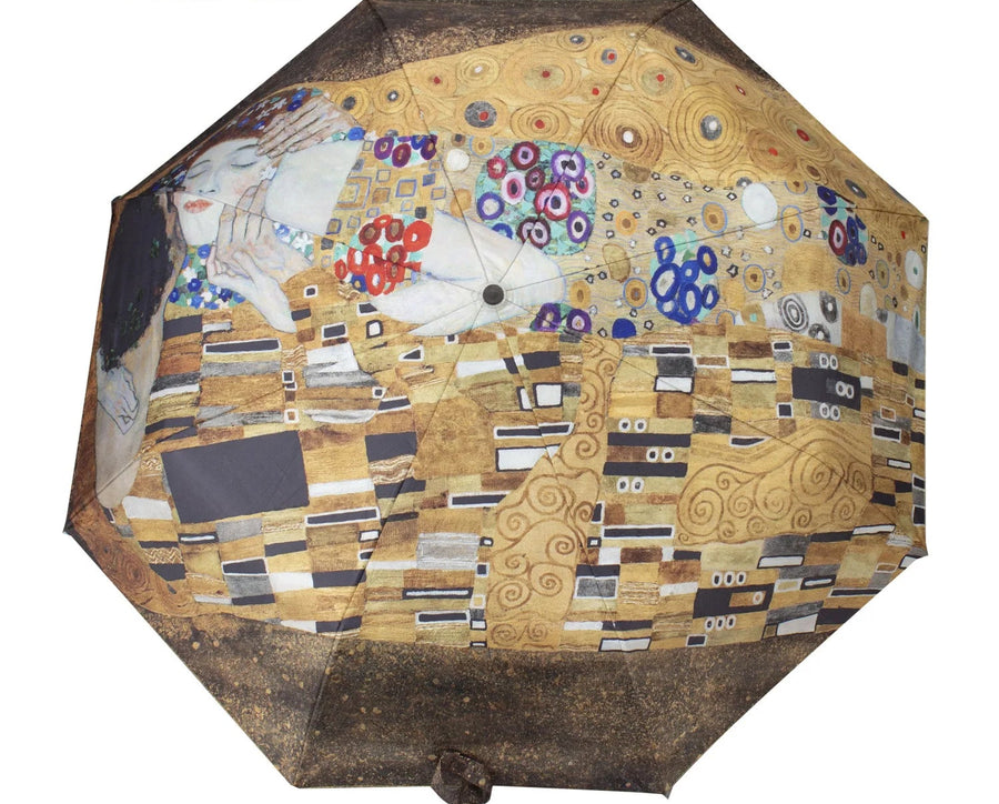 Fine Art Print Umbrella — Compact Foldable | UV & Rain | 9 Masterwork Designs