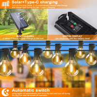 G40 Outdoor Solar String Lights