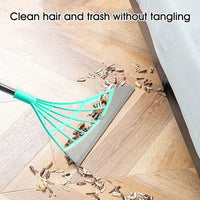 Silicone Scraper Broom & Floor Wiper — Glass, Tiles & High Surfaces
