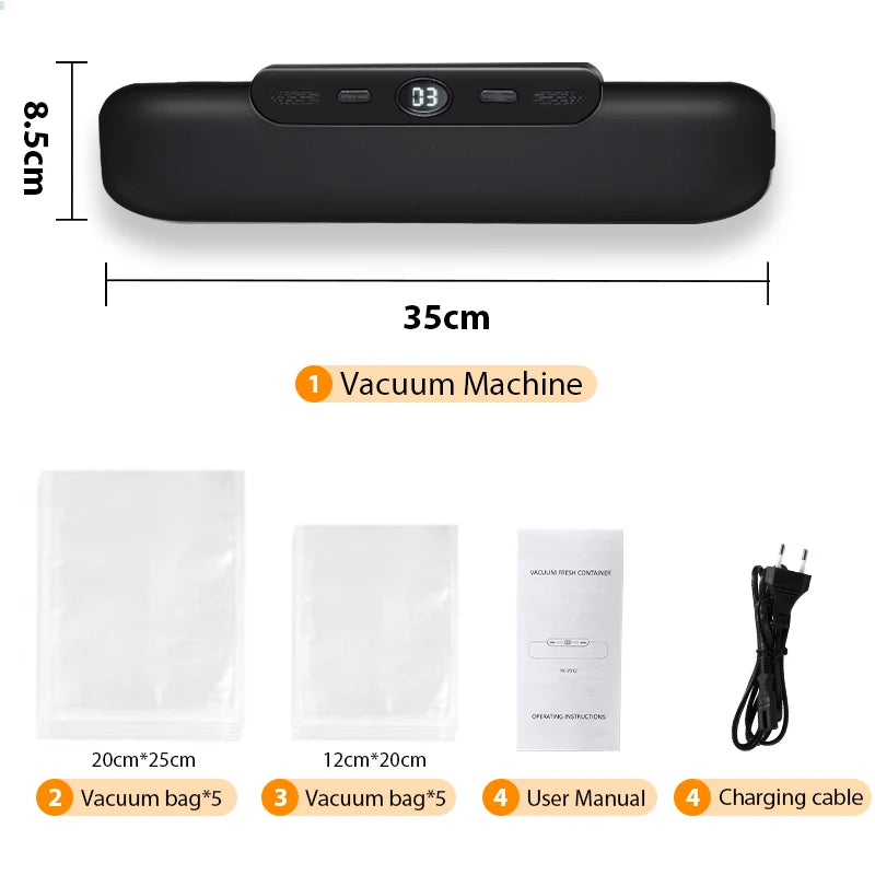 Vacuum food sealer