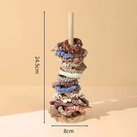 Bamboo paper towel holder