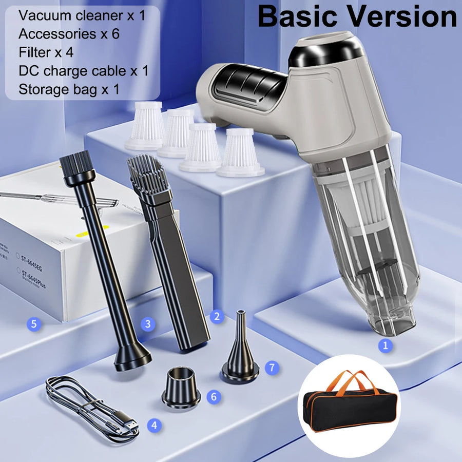 Wireless Handheld Car Vacuum