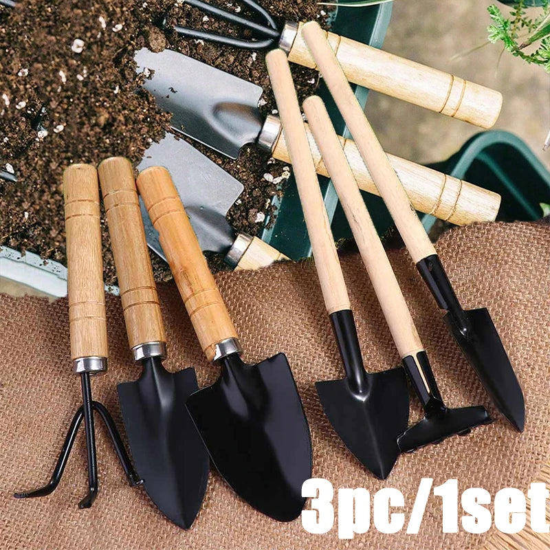 Mini gardening tools set