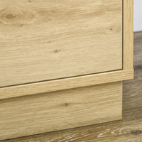 4 Drawer Dresser, Boho Chest of Drawers Storage Cabinet, Natural