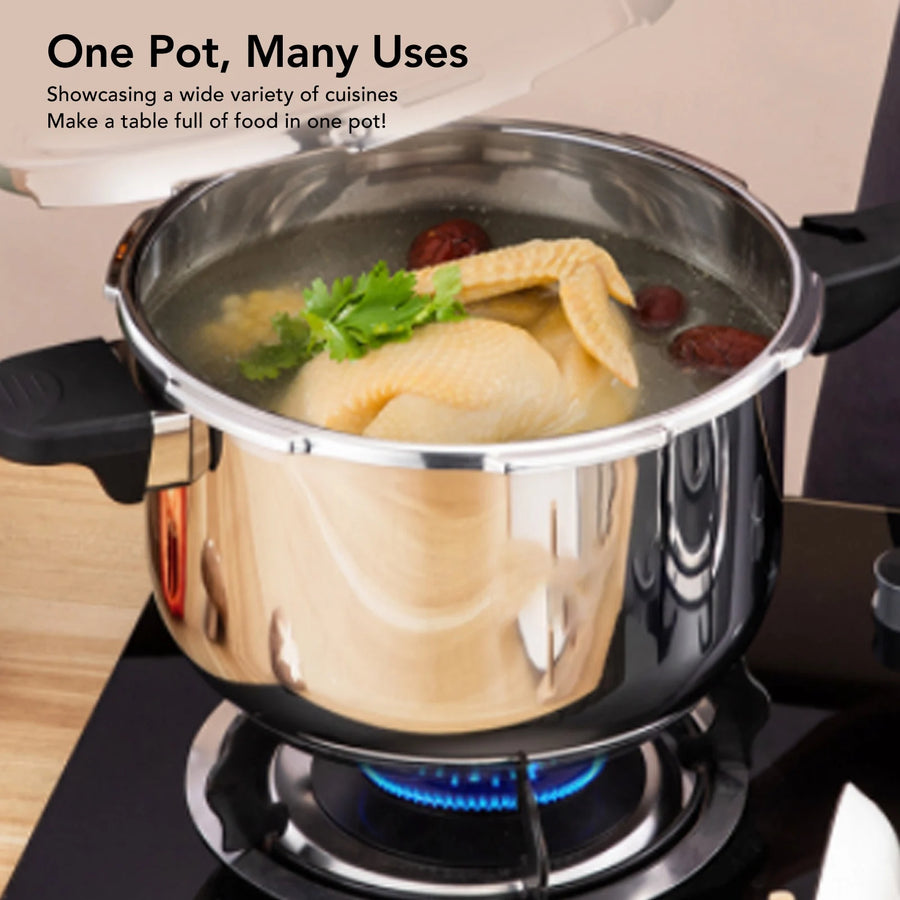 Stainless steel pressure cooker