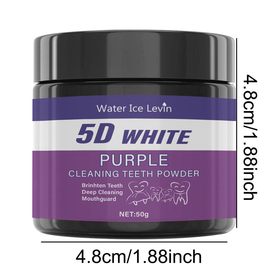 Purple Tooth Cleaning & Whitening Powder — Sulfate-Free, 50g