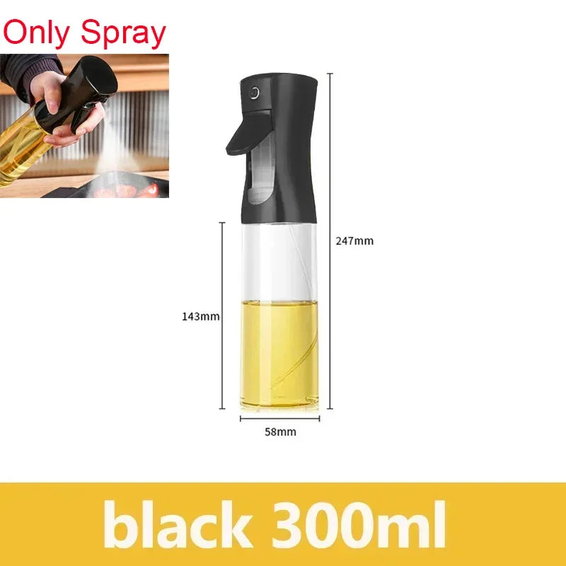 2-in-1 Oil Spray & Pour Dispenser Bottle | Refillable | 200ml, 300ml & 500ml