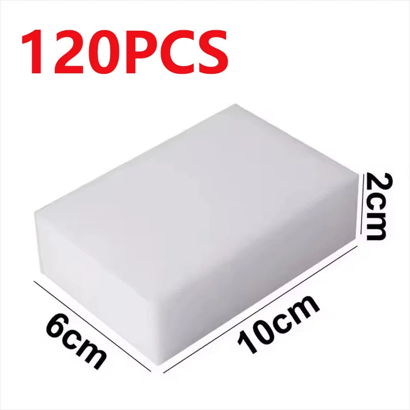 Magic Melamine Foam Sponge Scrubbers — Pack of 50, 80, 100 or 120