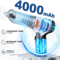 Wireless Handheld Car Vacuum