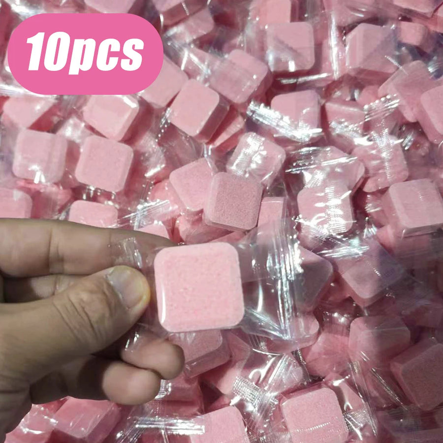 Toilet Cleaning Effervescent Tablets — Removes Stains & Odours