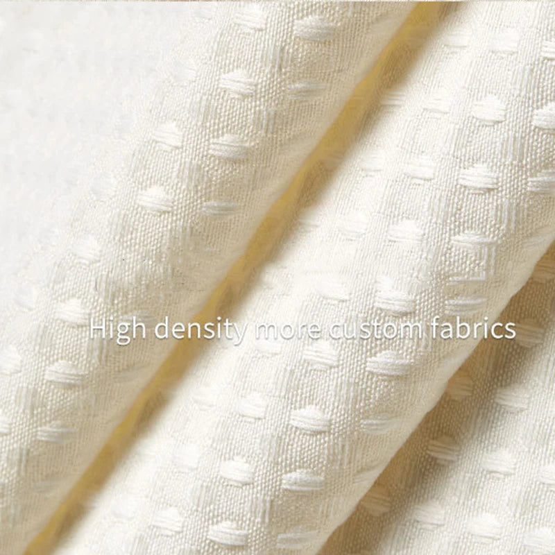 Waffle Texture Shower Curtain — Waterproof & Mildew-Proof | 4 Colours | 3 Sizes | 12 Hooks Included