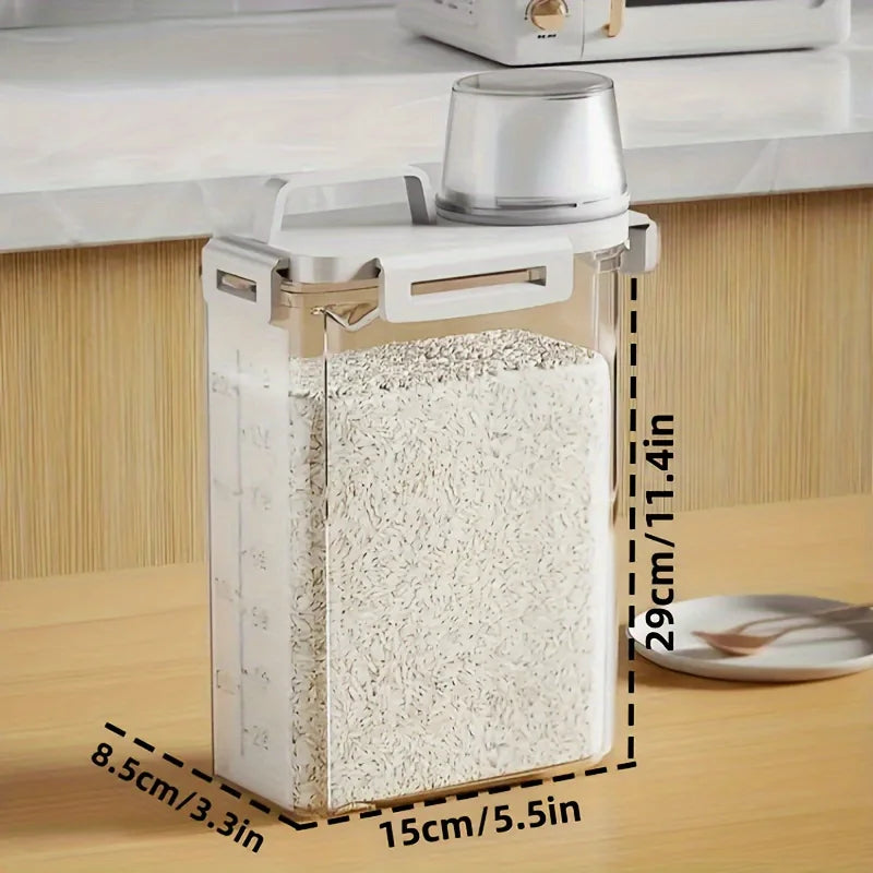 Sealed kitchen storage canister