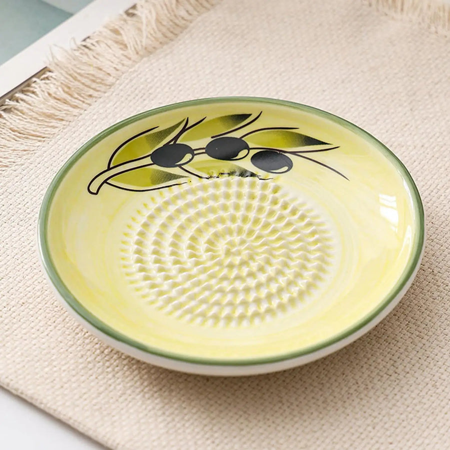 Ceramic Grater Plate