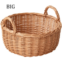 Natural Rattan Serving Tray
