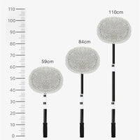 Telescoping car wash mop
