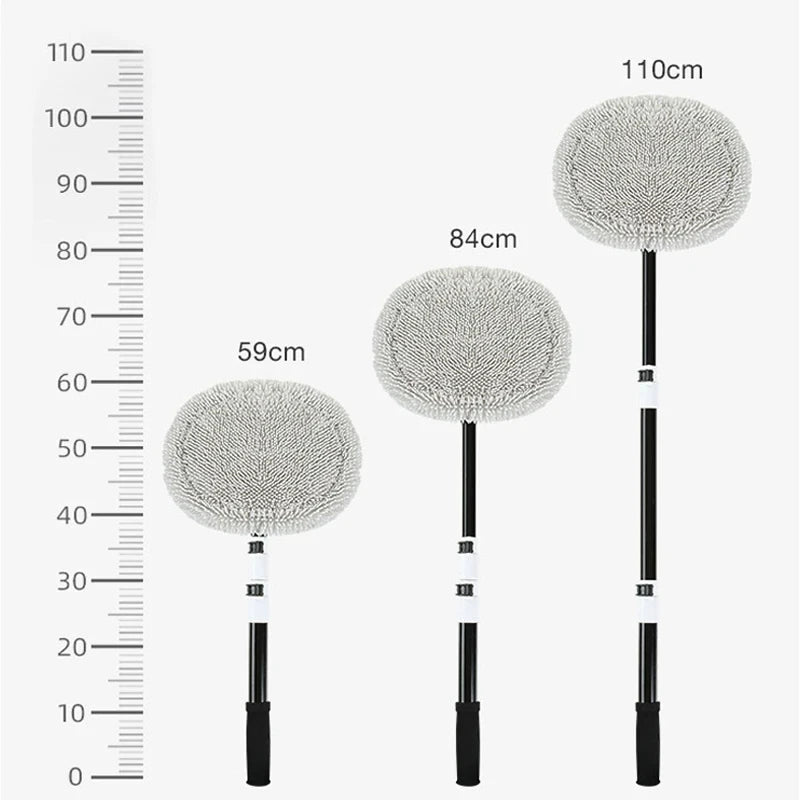 Telescoping car wash mop