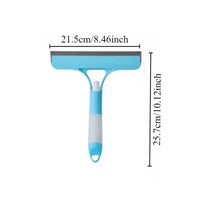 Window & Glass Squeegee with Built-In Spray Bottle