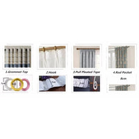 Countryside Floral Cotton Linen Curtains — American Country Style | Custom Sizes