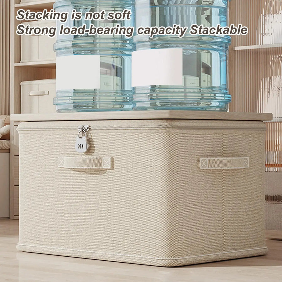 Lockable Non-Woven Storage Box
