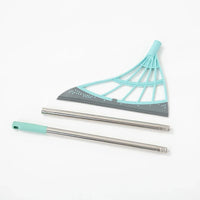 Silicone Scraper Broom & Floor Wiper — Glass, Tiles & High Surfaces