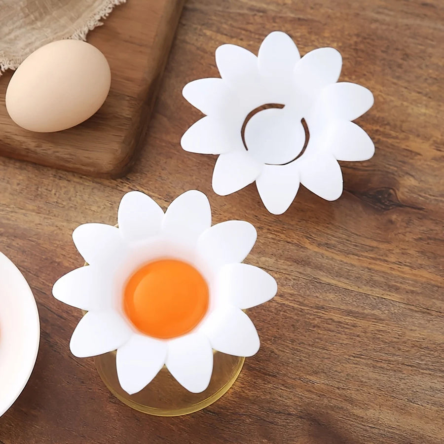 Flower Egg Yolk Separator — Egg White & Yolk Divider for Baking