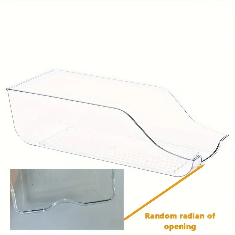 Fridge & Pantry Organiser Bins — Storage Boxes & Can Dispenser