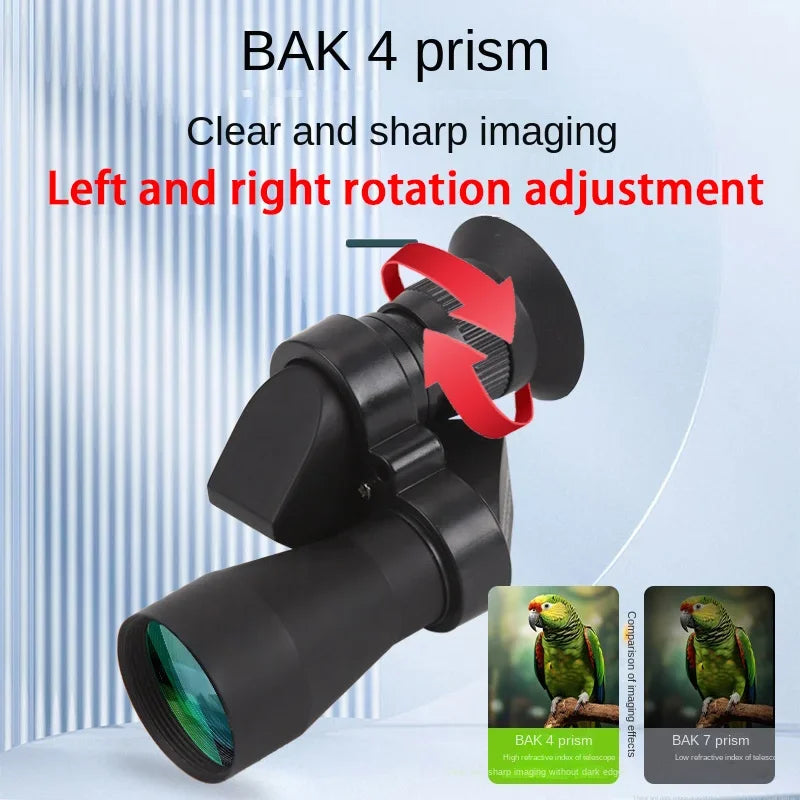 Portable HD monocular telescope