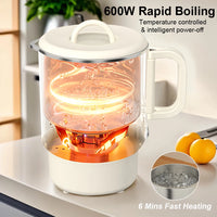 Foldable Travel Kettle with Steaming Rack