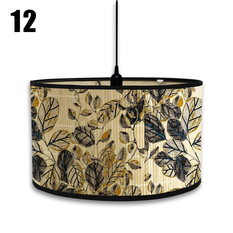 Handmade bamboo lampshade