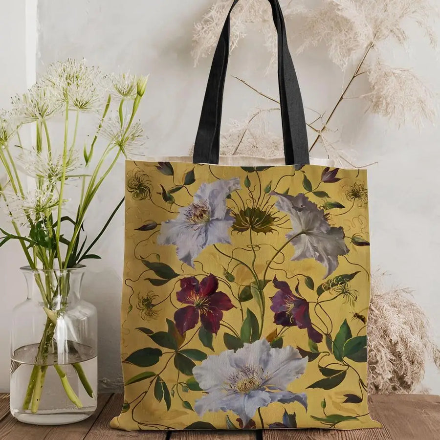 Still Life Painting Canvas Tote Bag — Eco Canvas | Large Capacity