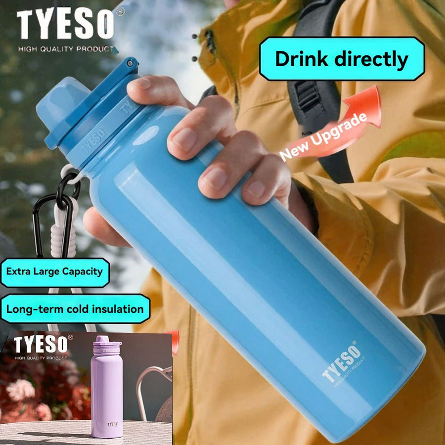Vacuum-insulated flask