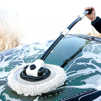 Telescoping car wash mop