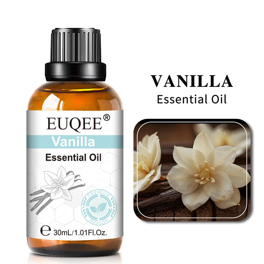 Pure Essential Oil — 30ml | 8 Fragrances | Aromatherapy & Diffuser