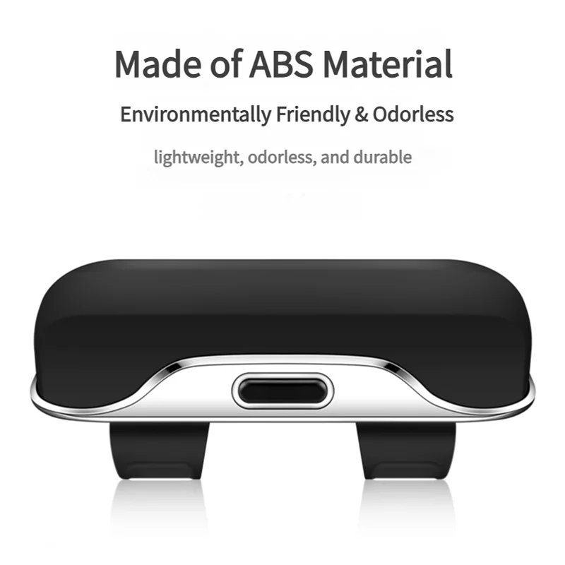Car Sun Visor Glasses Case | ABS & Flocked Interior | One-Hand Open