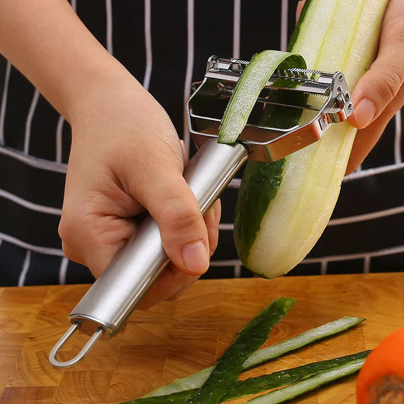 Multi-Function Stainless Steel Vegetable Peeler | 2-in-1 & 4-in-1