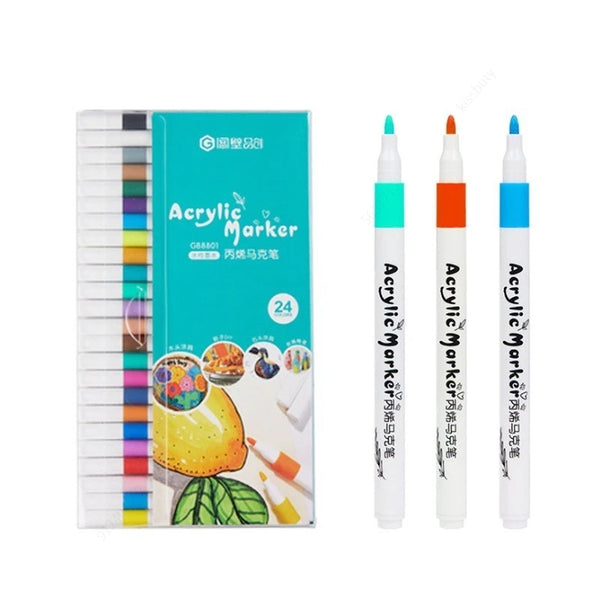 Acrylic paint marker pens