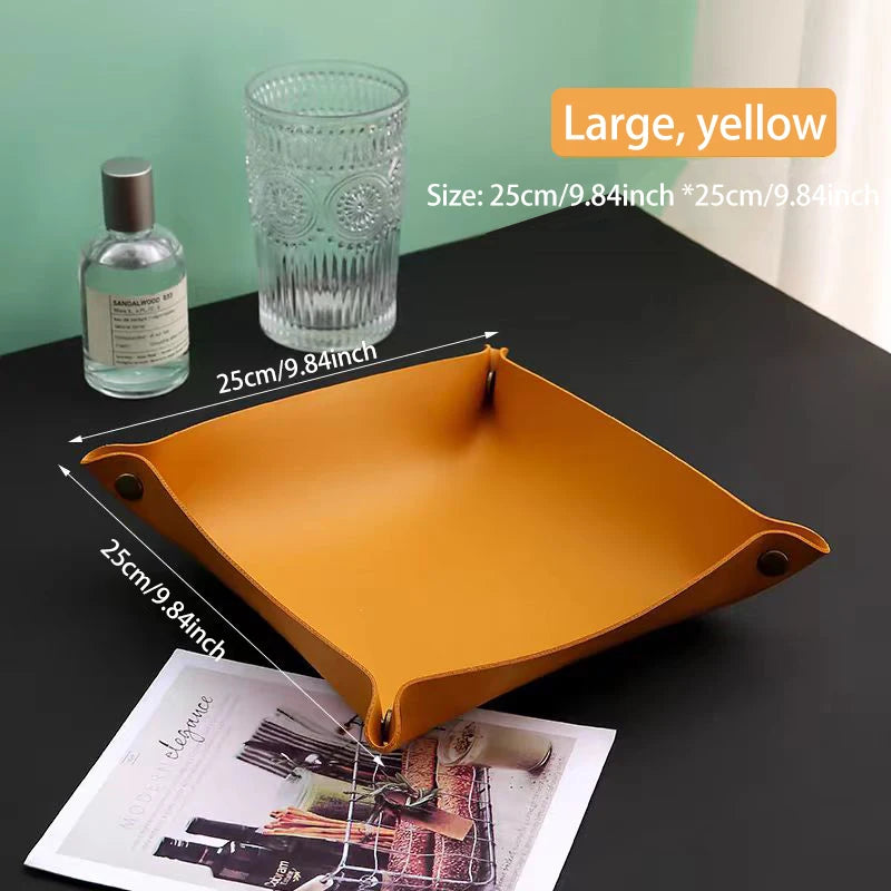 Silicone Folding Storage Tray — Desktop Organiser, Small / Medium / Large