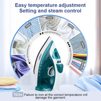 Ceramic steam iron