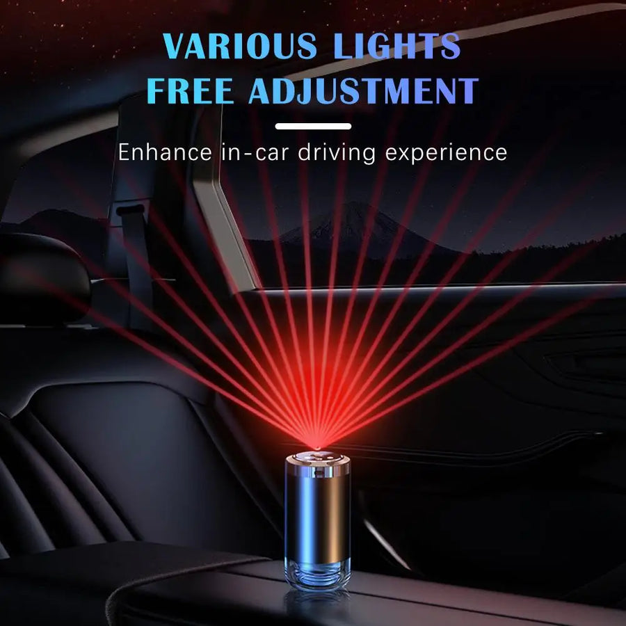 Car Aromatherapy Diffuser Humidifier — 5 Modes | Air Freshener | 7 Scents | Home & Office