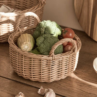Natural Rattan Serving Tray