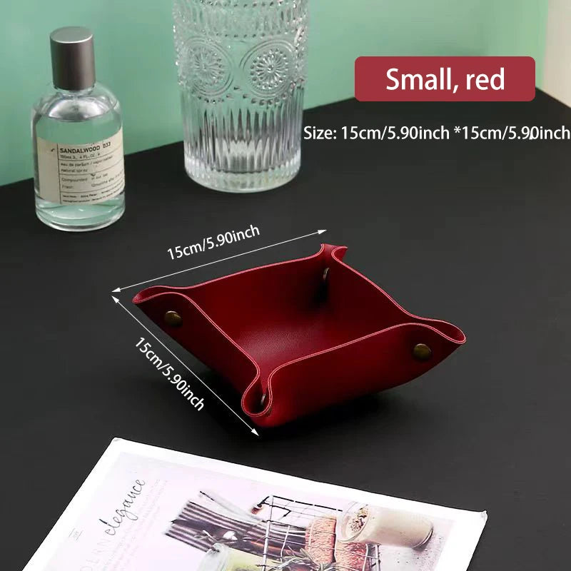 Silicone Folding Storage Tray — Desktop Organiser, Small / Medium / Large